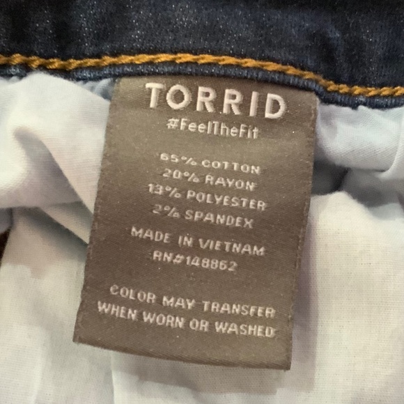 TORRID JEGGING FIRST AT FIT PLUS SIZE 22T - Picture 9 of 10